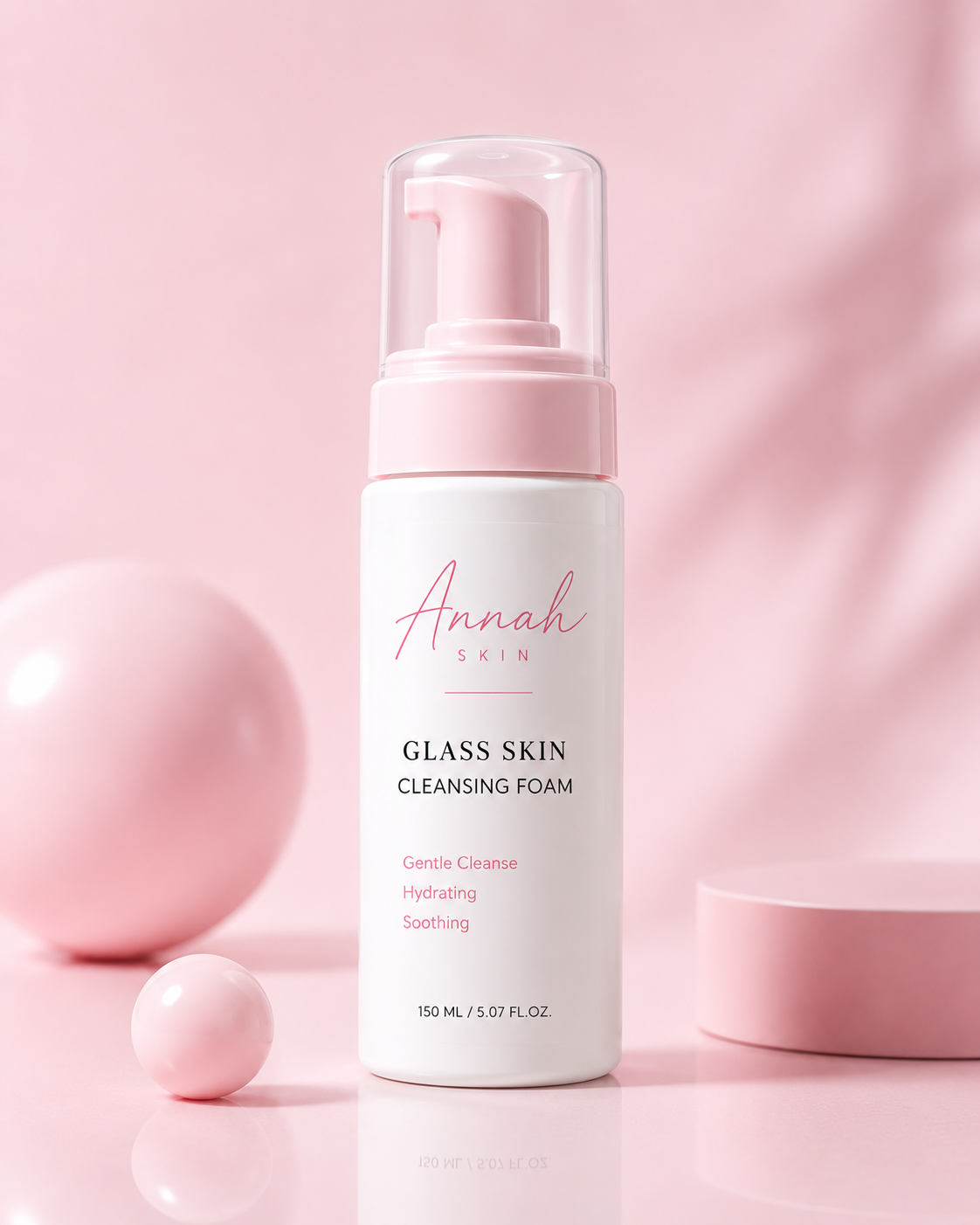 Korean Glass Skin Foam Cleanser